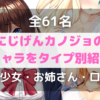 【全61名】にじげんカノジョ（二次元彼女）のキャラクターを3タイプで一覧紹介【美少女・お姉さん・ロリ】